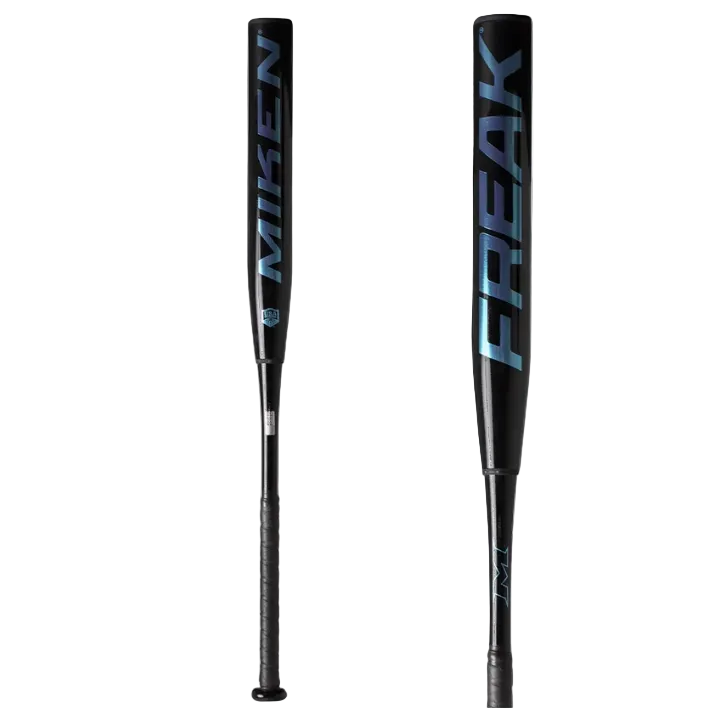 2026 MIKEN FREAK BLACK 13" 2PC MAXLOAD USA/ASA SLOWPITCH SOFTBALL BAT: MSA6FKBLKL