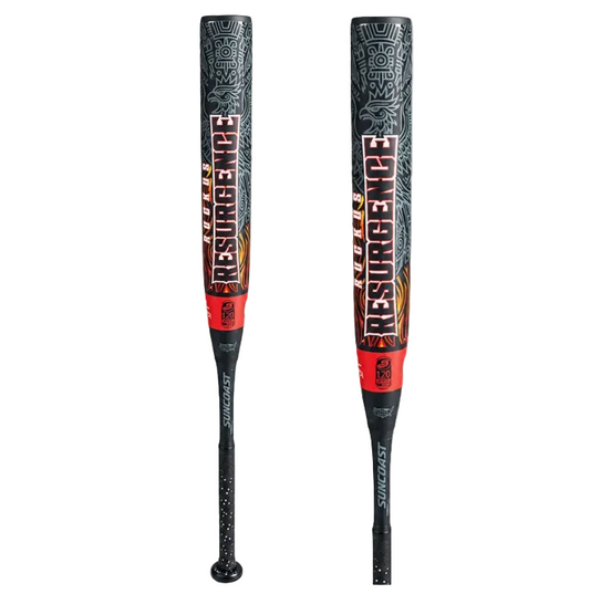 2026 SUNCOAST RUCKUS RESURGENCE 12″ 2PC END LOADED SLOWPITCH SOFTBALL BAT: SRRUE12