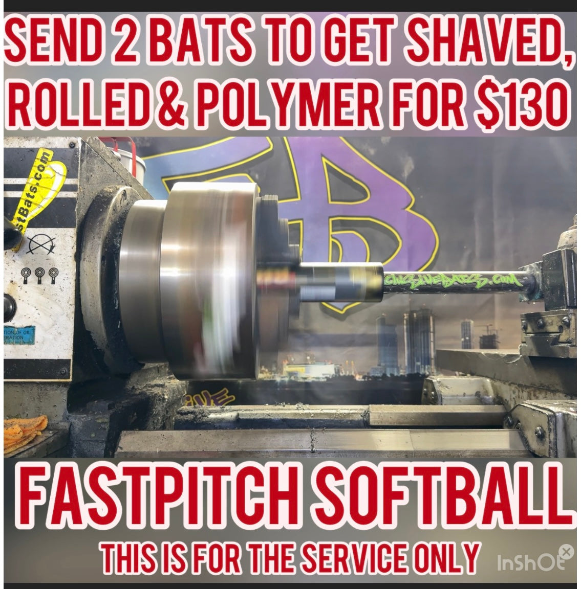 🚨Special🚨2 Bats for $150 Fastpitch Softball Bat Shaving Service