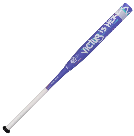Victus Vandalized Purple 2PC Endload 12.5" USA/ASA Slowpitch Softball Bat: VSPVA2BA