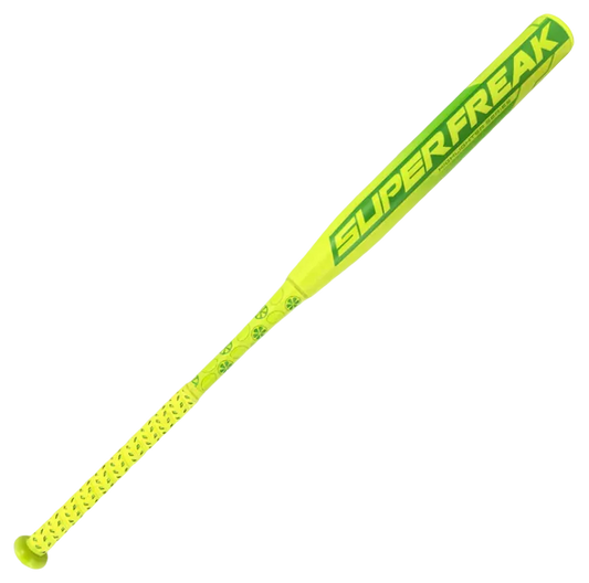 2025 MIKEN SUPER FREAK HIGHLIGHTER SERIES 13" 2PC SUPERMAX USA/ASA SLOWPITCH SOFTBALL BAT: MSA5SFHX