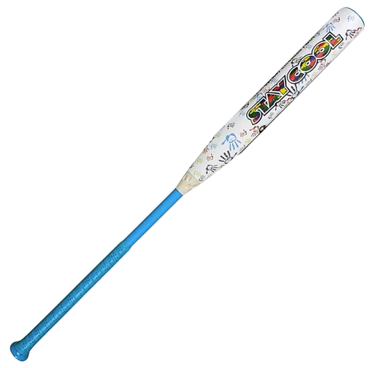 2026 SHORT PORCH DDT AUTISM STAY COOL 2PC 12" BALANCED SENIOR SLOWPITCH BAT: SP-SCOOLSEN