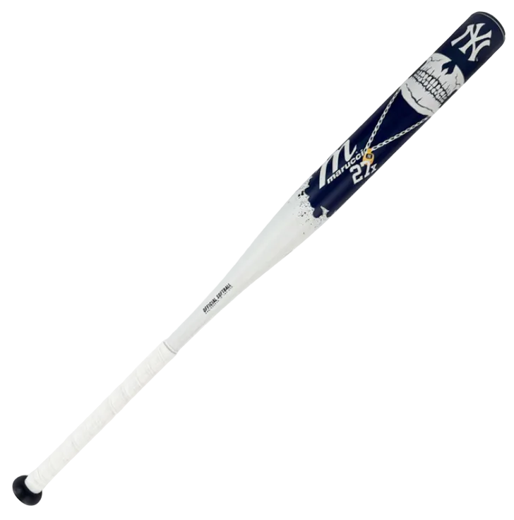 2025 MARUCCI NY YANKEES 12.75" 1PC LOADED USSSA SLOWPITCH SOFTBALL BAT: MSPY1LU
