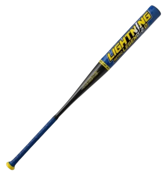 2026 DUDLEY LIGHTNING LEGEND RETRO 2.0 12" 1PC ENDLOADED SSUSA SENIOR SLOWPITCH SOFTBALL BAT