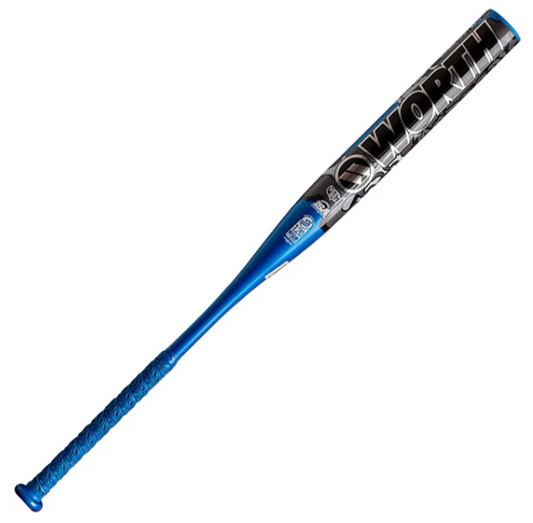 2025 Worth Bedlam Phil Matte 12.75" 1PC End Loaded USSSA Slowpitch Softball Bat: WSU5PMB1L