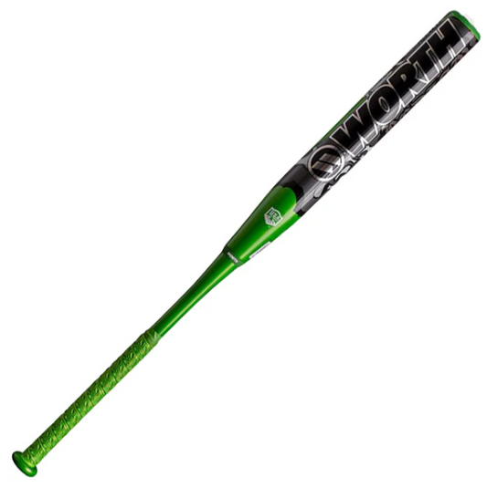 2025 Worth Bedlam Phil Matte 13.5" 2PC End Loaded ASA/USA Slowpitch Softball Bat: WSA5PMBL