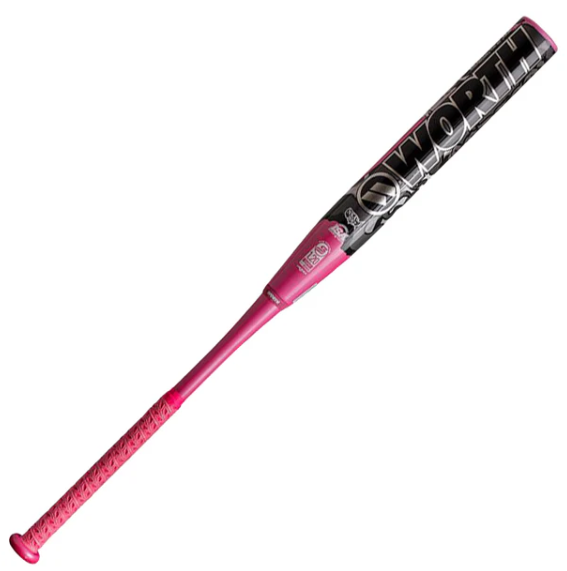 2025 Worth Bedlam Phil Matte 13.5" 2PC Balanced USSSA Slowpitch Softball Bat: WSU5PMBB