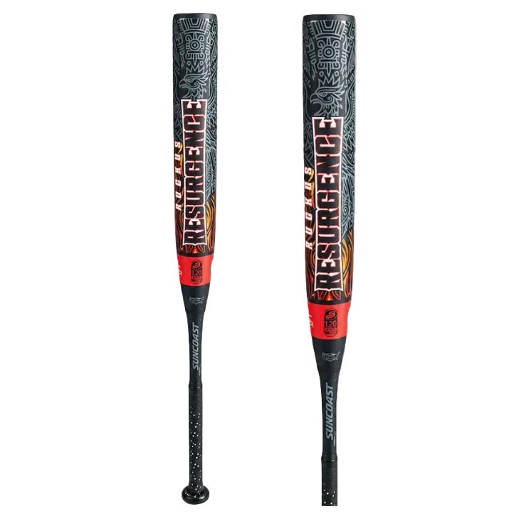 2026 SUNCOAST RUCKUS RESURGENCE 12″ 2PC END LOADED SLOWPITCH SOFTBALL BAT: SRRUE12