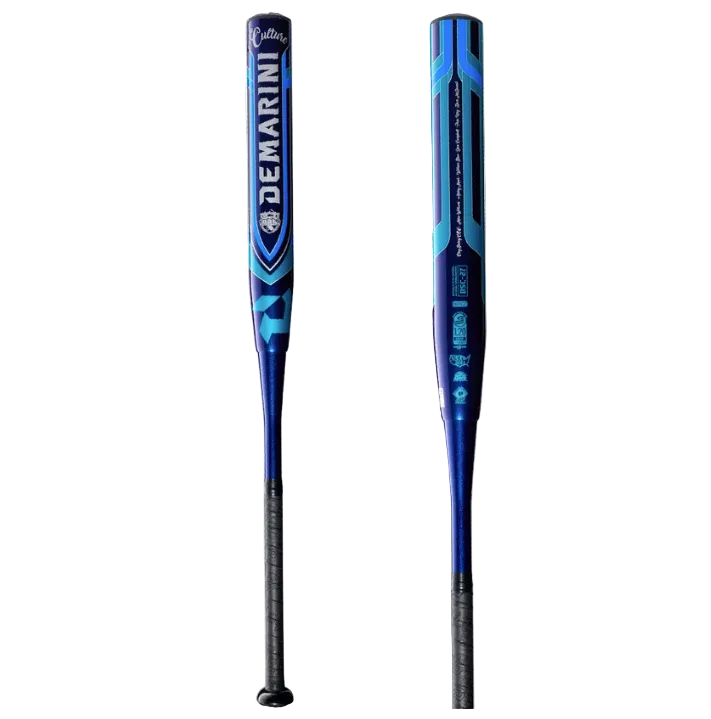 2027 DEMARINI THE CULTURE 13" END LOADED USSSA SLOWPITCH SOFTBALL BAT: WBD2688010 SHAVED ROLLED POLYMER