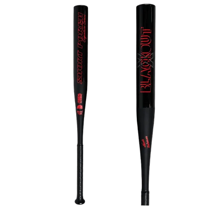 SHORT PORCH BLACKOUT X NOAH COLEMAN 12.75" 1PC END LOADED USSSA SLOWPITCH SOFTBALL BAT: SP-NCOLEMAN