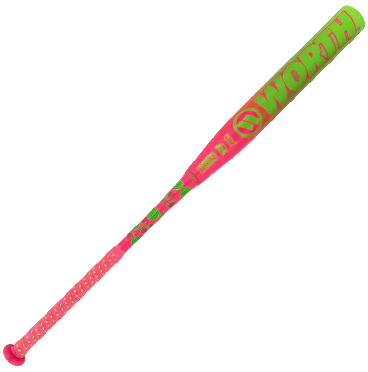 2025 Worth Watermelon Highlighter Series 12.75" XL USSSA Slowpitch Softball Bat: WSU5LHL