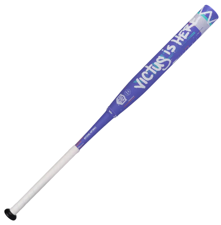 Victus Vandalized Purple 2PC Endload 12.5" USA/ASA Slowpitch Softball Bat: VSPVA2BA
