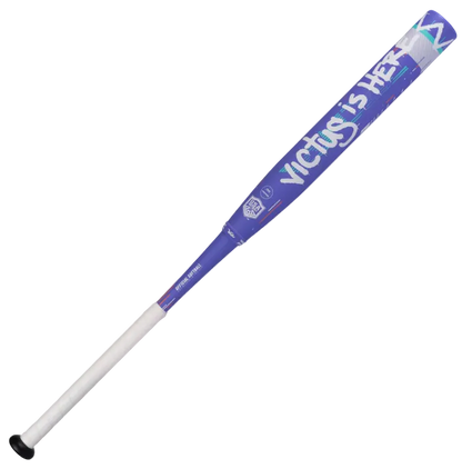 Victus Vandalized Purple 2PC Endload 12.5" USA/ASA Slowpitch Softball Bat: VSPVA2BA
