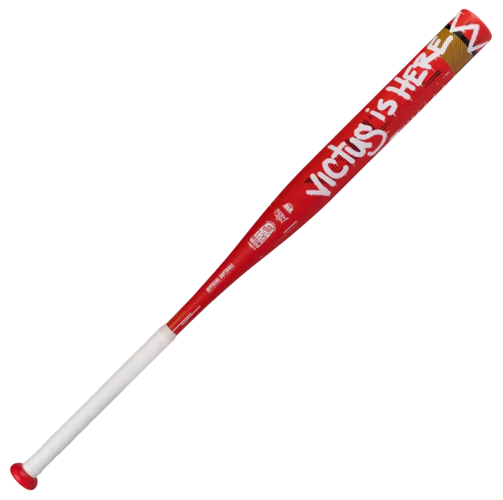 Victus Vandalized Red 1PC Endload 12.75" USSSA Slowpitch Softball Bat: VSPVA1YU