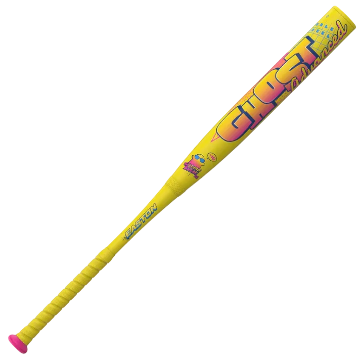 2026 EASTON GHOST ADVANCED "YELLOW SPRING BREAK" -11 LIMITED EDITION FASTPITCH SOFTBALL BAT: EFP6GHSY11