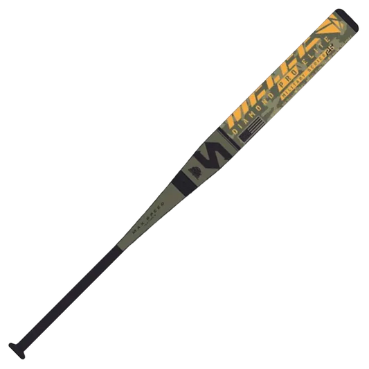 SUNCOAST MELEE DIAMOND PRO ELITE 12" END LOADED SSUSA SENIOR SOFTBALL BAT: MILITARY SERIES SMDPE12E