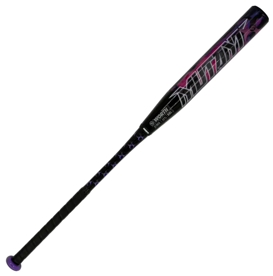 2026 WORTH MUTANT PURPLE HAZE XXL 12" 2PC ENDLOAD USSSA SLOWPITCH SOFTBALL BAT: WSU6MUTX