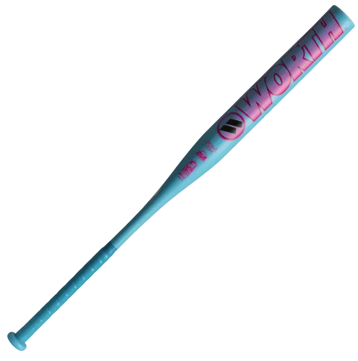 2026 WORTH 2 LEGIT 13" 1PC XL END LOADED USSSA SLOWPITCH SOFTBALL BAT: WSU62L1L