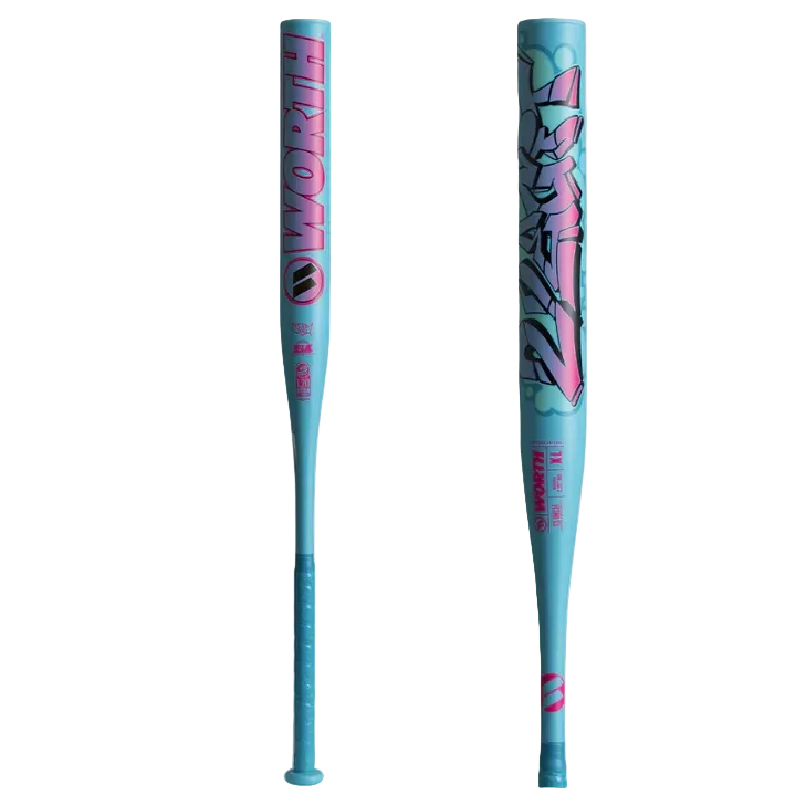 2026 WORTH 2 LEGIT 13" 1PC XL END LOADED USSSA SLOWPITCH SOFTBALL BAT: WSU62L1L