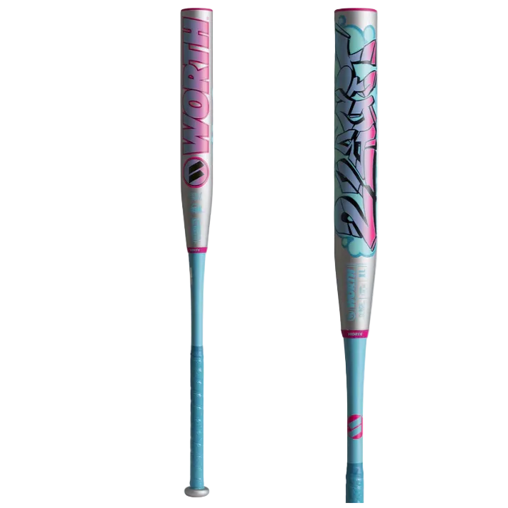 2026 WORTH 2 LEGIT 13" 2PC XL END LOADED USSSA SLOWPITCH SOFTBALL BAT: WSU62LL