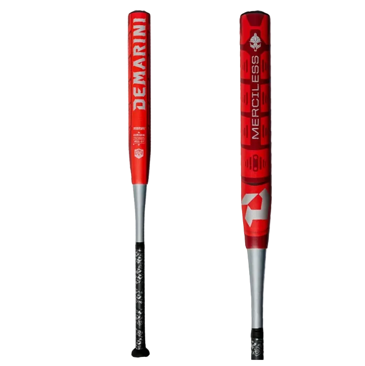 2027 DEMARINI MERCILESS 13.5" 2PC END LOADED USA SLOWPITCH SOFTBALL BAT: WBD2679010