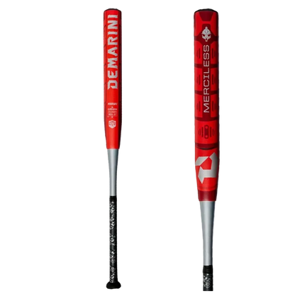 2027 DEMARINI MERCILESS 13.5" 2PC END LOADED USA SLOWPITCH SOFTBALL BAT: WBD2679010