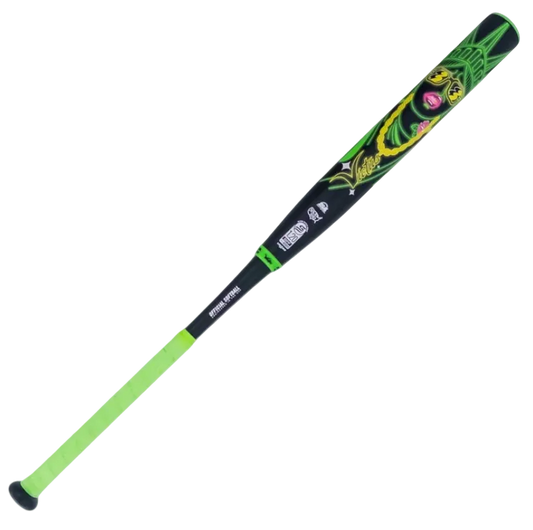 2026 VICTUS BEACON NEON LIME YA-YA LOAD 13" 2PC USSSA SLOWPITCH SOFTBALL BAT: VSPBNL2YUSIS