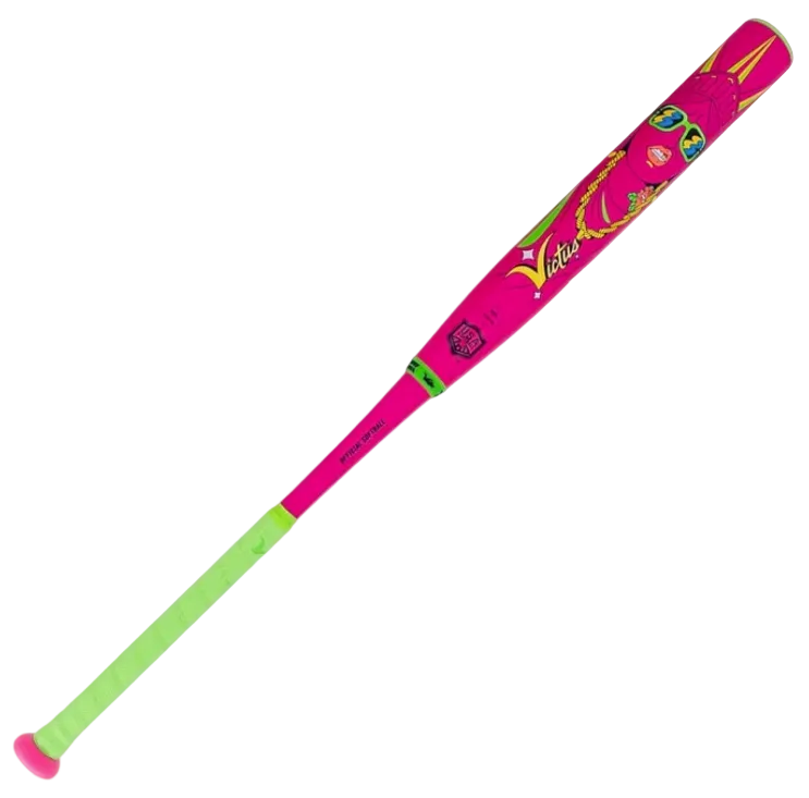 2026 VICTUS BEACON NEON PINK YA-YA LOAD 12.25" 2PC USA/ASA SLOWPITCH SOFTBALL BAT: VSPBNP2YASIS