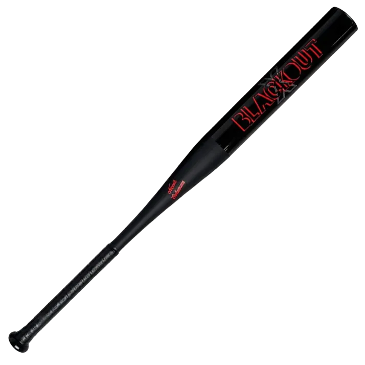 SHORT PORCH BLACKOUT X NOAH COLEMAN 12.75" 1PC END LOADED USSSA SLOWPITCH SOFTBALL BAT: SP-NCOLEMAN