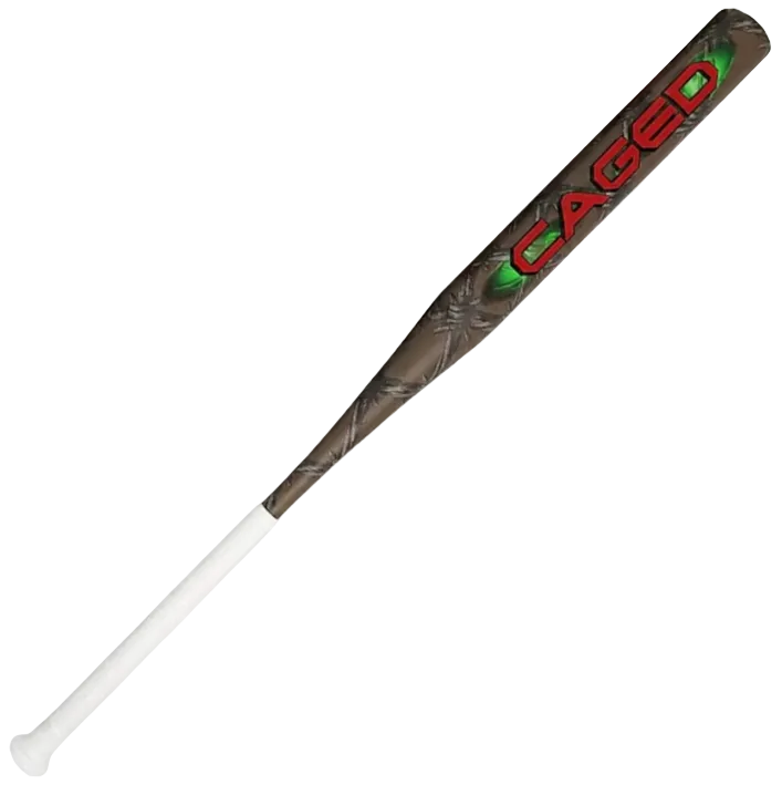 SHORT PORCH DDT CAGED 12.5" 1PC END LOADED SSUSA SENIOR SOFTBALL BAT: SP-Caged