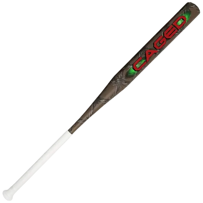 SHORT PORCH DDT CAGED 12.5" 1PC END LOADED SSUSA SENIOR SOFTBALL BAT: SP-Caged