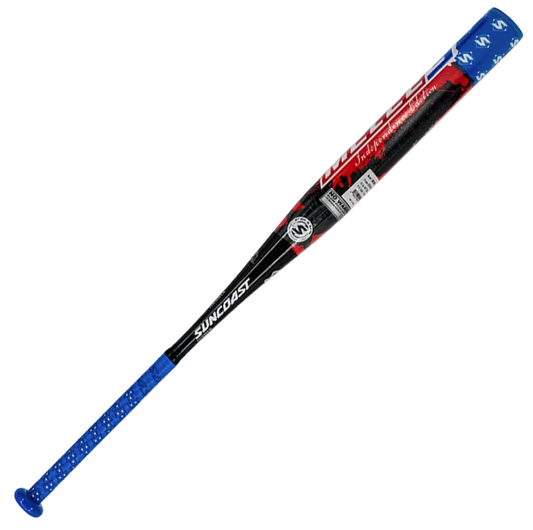 SUNCOAST MELEE3 OG 13" 1PC BALANCED SSUSA SENIOR SLOWPITCH SOFTBALL BAT: SM30GSB
