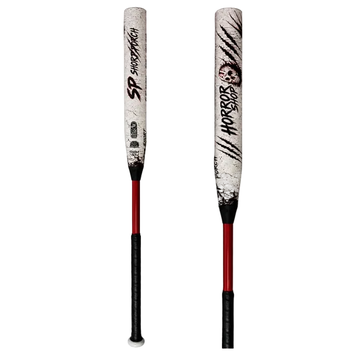 2026 SHORT PORCH HORROR SHOP DDT END LOADED 11.5" 2PC USSSA SLOWPITCH SOFTBALL BAT: SP-HORROR