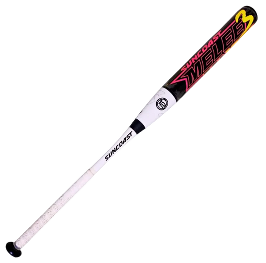 2026 SUNCOAST MELEE MAX 3 12" 2-PIECE END LOADED SSUSA SENIOR SLOWPITCH SOFTBALL BAT